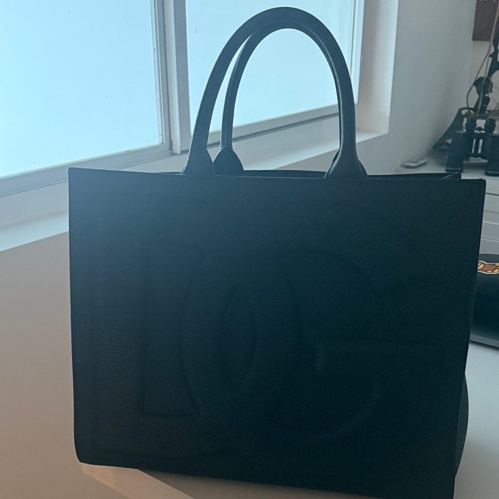 Dolce & Gabbana Black Embossed Tote